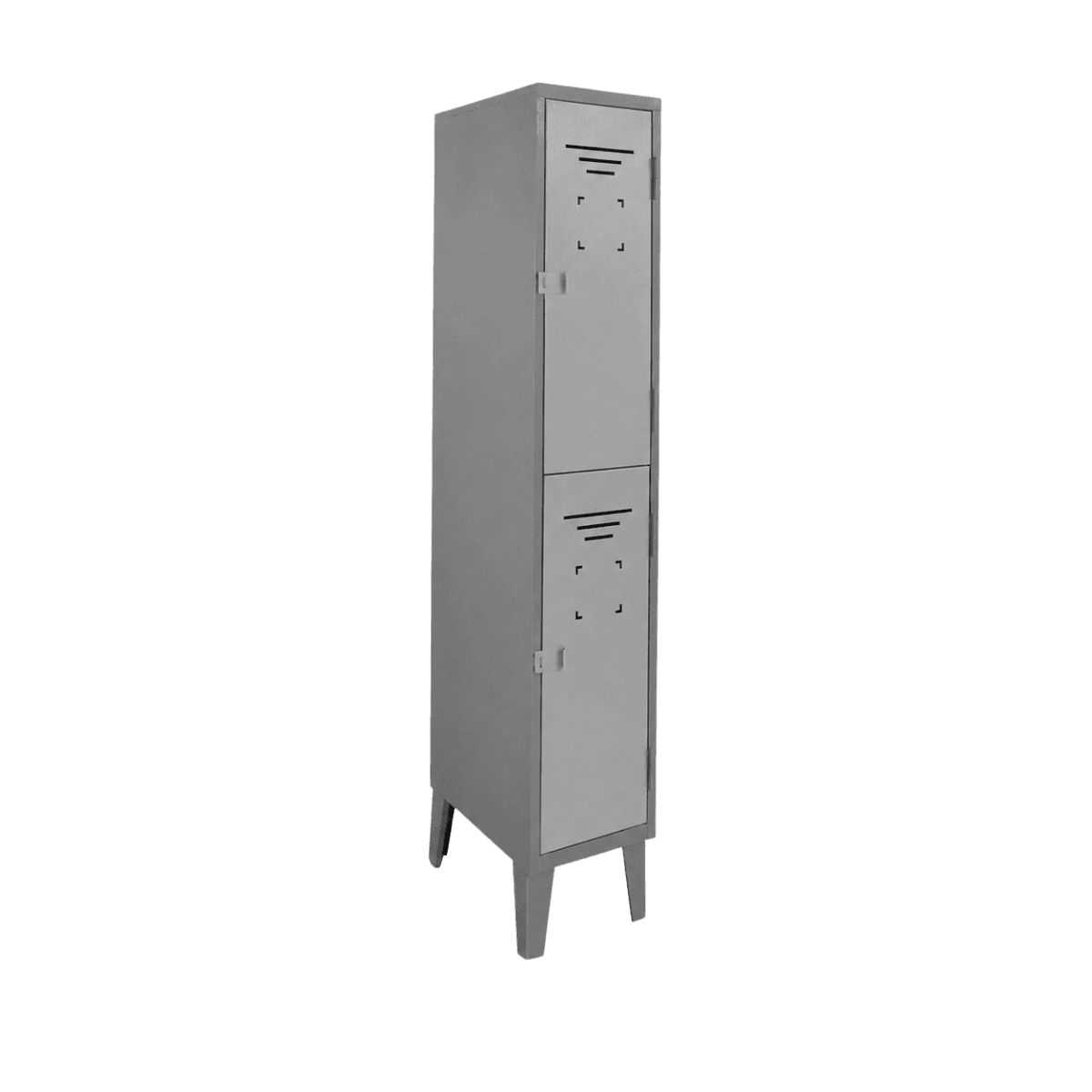 Locker Metálico 2 Puertas - 1 Cuerpo Doble