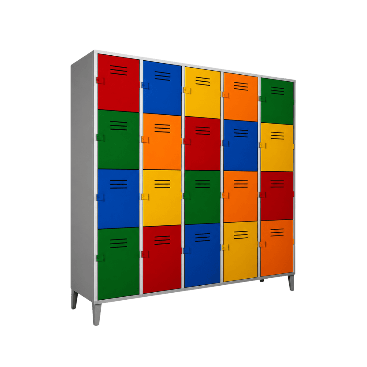 Lockers Jr. - 20 puertas cuadruples